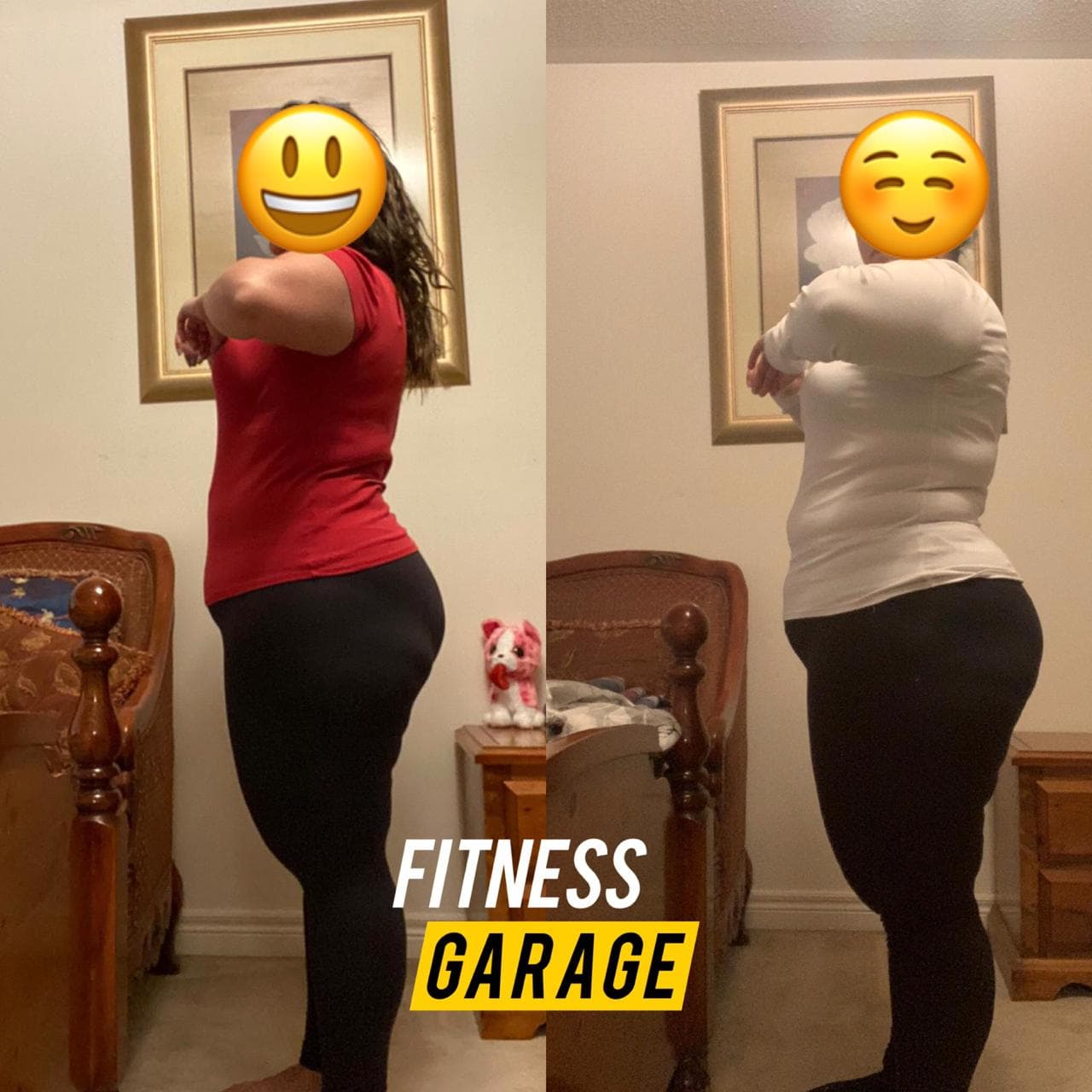 Fitness Garage  يساعد احدى مشتركاته على تحقيق حلم الرشاقة