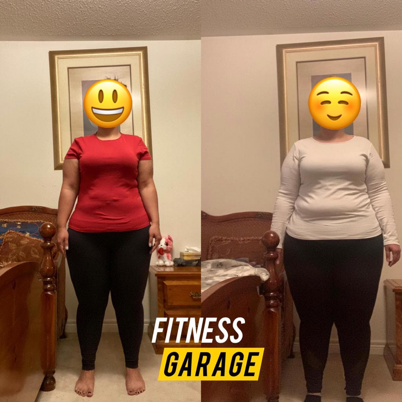 Fitness Garage  يساعد احدى مشتركاته على تحقيق حلم الرشاقة