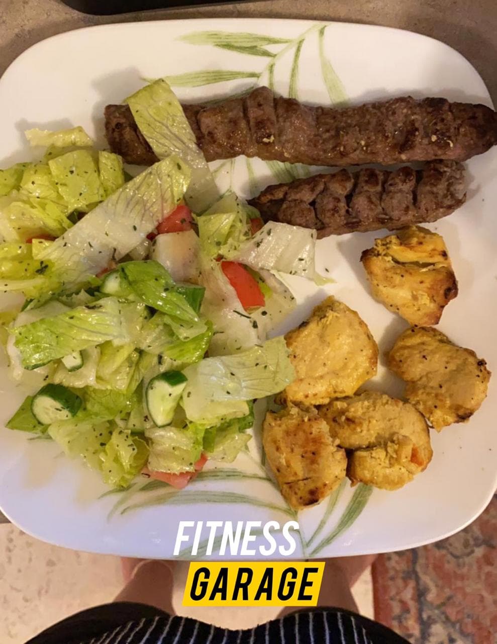 Fitness Garage  يساعد احدى مشتركاته على تحقيق حلم الرشاقة